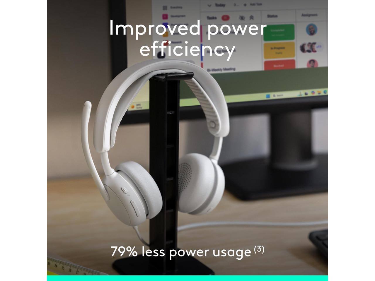 Improved power efficiency  
79% less power usage (3)