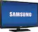 Angle. Samsung - 24" Class (23-5/8" Diag.) - LED - 720p - Smart - HDTV - Black.