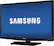 Left. Samsung - 24" Class (23-5/8" Diag.) - LED - 720p - Smart - HDTV - Black.