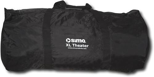  Sima - XL Theater 144" Widescreen Inflatable Projection Screen - Black