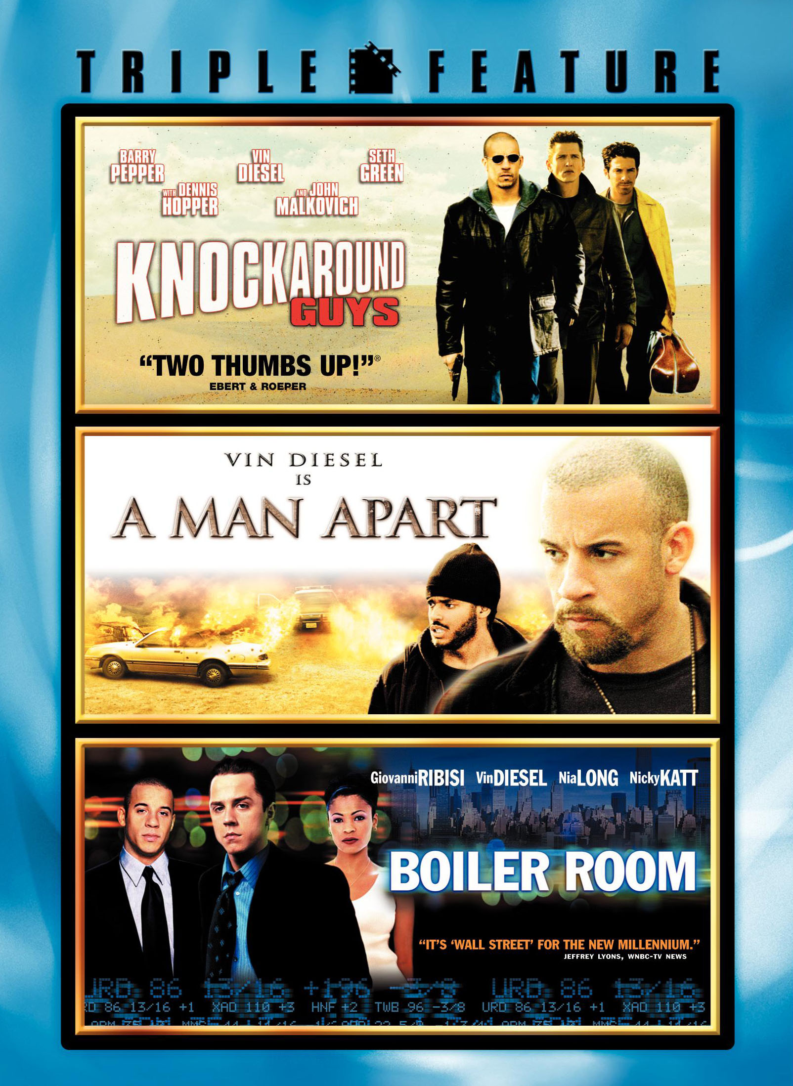 Onderhoudbaar Wierook actrice Best Buy: A Knockaround Guys/A Man Apart/Boiler Room [DVD]