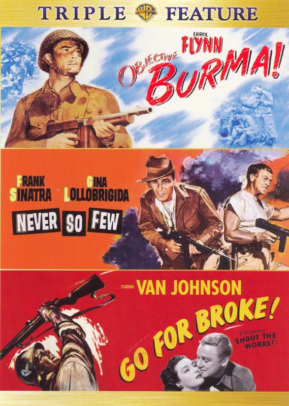 Objective, Burma!/Never So Few/Go for Broke! [2 Discs] [DVD]
