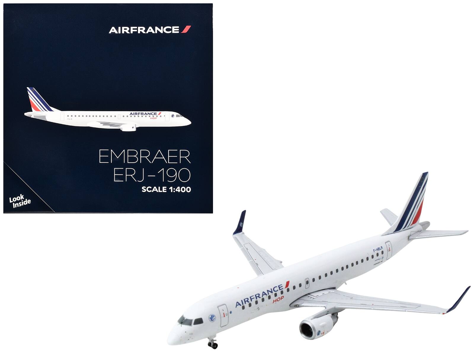 AIRFRANCE  
EMBRAER ERJ-190  
SCALE 1:400  
F-HBLR  
AIRFRANCE HOP