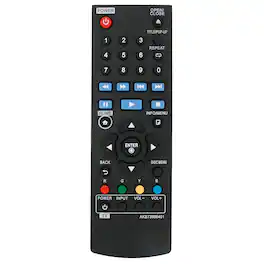 ALLIMITY - Replacement Remote Control AKB73896401, Fit for LG Blu-Ray Player BD640 BP135 BP145 BP155 BP175 BP255 BP300 BP335W BP340 - Black