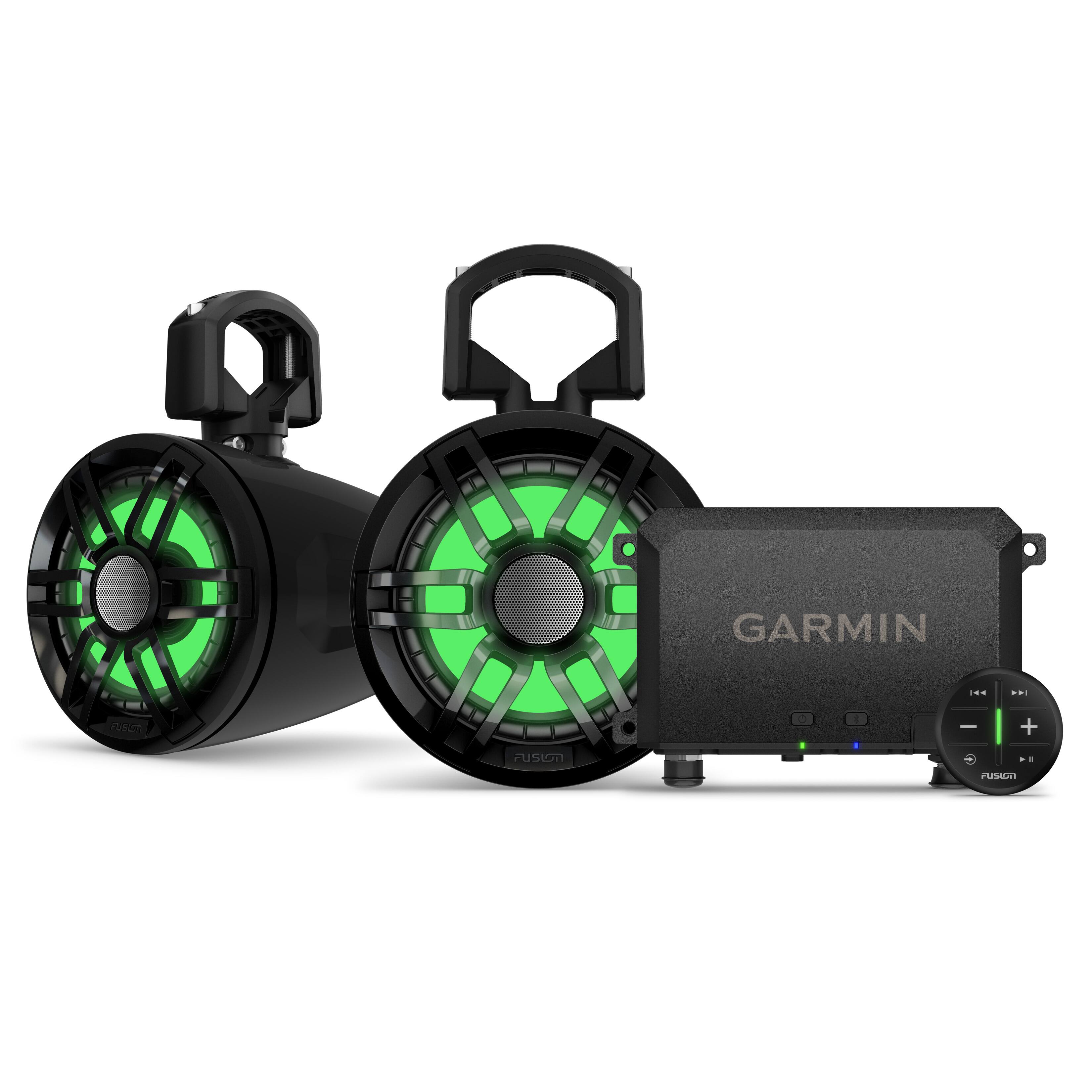 Left. Garmin - Tread Audio System with LED Controller - Multi.