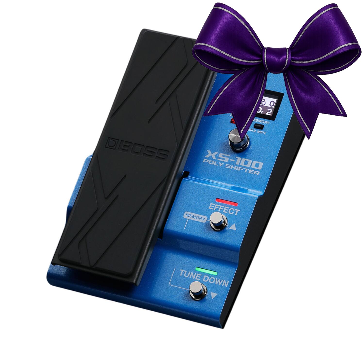 2:0 O D 2 MEMONY HOLD: WHITE DBOSS XS-100 POLY SHIFTER EFFECT // MEMORY TUNE DOWN