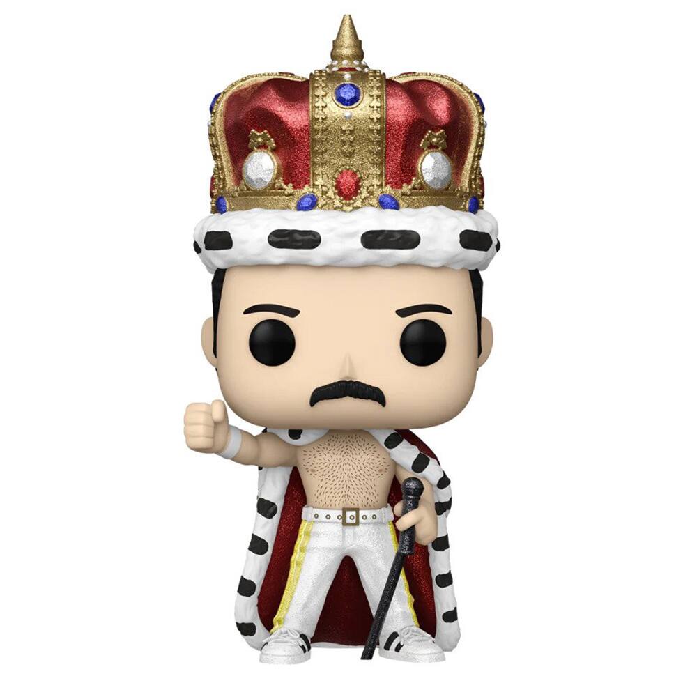 Funko - Pop! Queen: Freddie Mercury Crowned - Multicolor