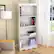 Front. Sonax - 4-Shelf Bookcase - White.