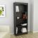 Front. Sonax - 4-Shelf Bookcase - Black.