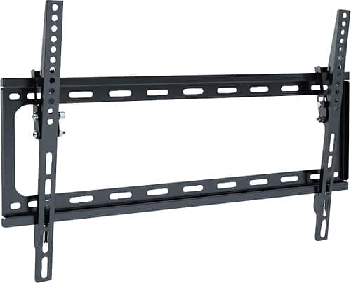 Front. CorLiving - Tilting TV Wall Mount for Most 32" - 55" Flat-Panel TVs - Black.