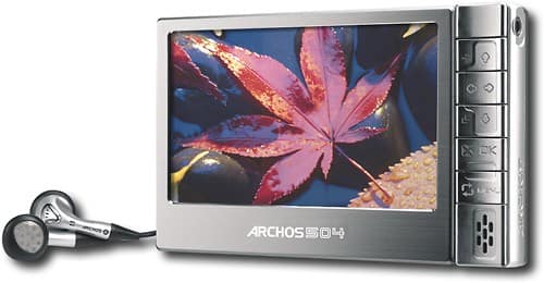 Front Standard. Archos - 504 - 80GB* Portable Multimedia Player.