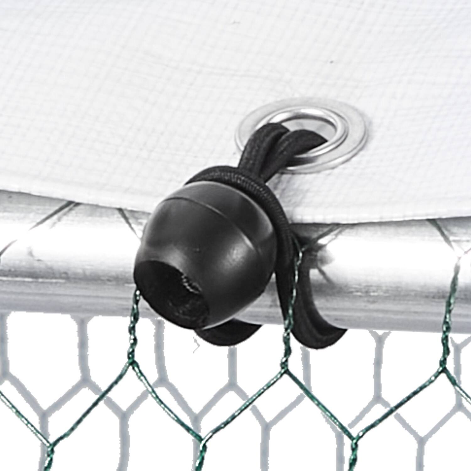 Alt View 4. Boyel Living - Metal Chicken Coop 9 Ft Large Walk In Poultry Hen House.