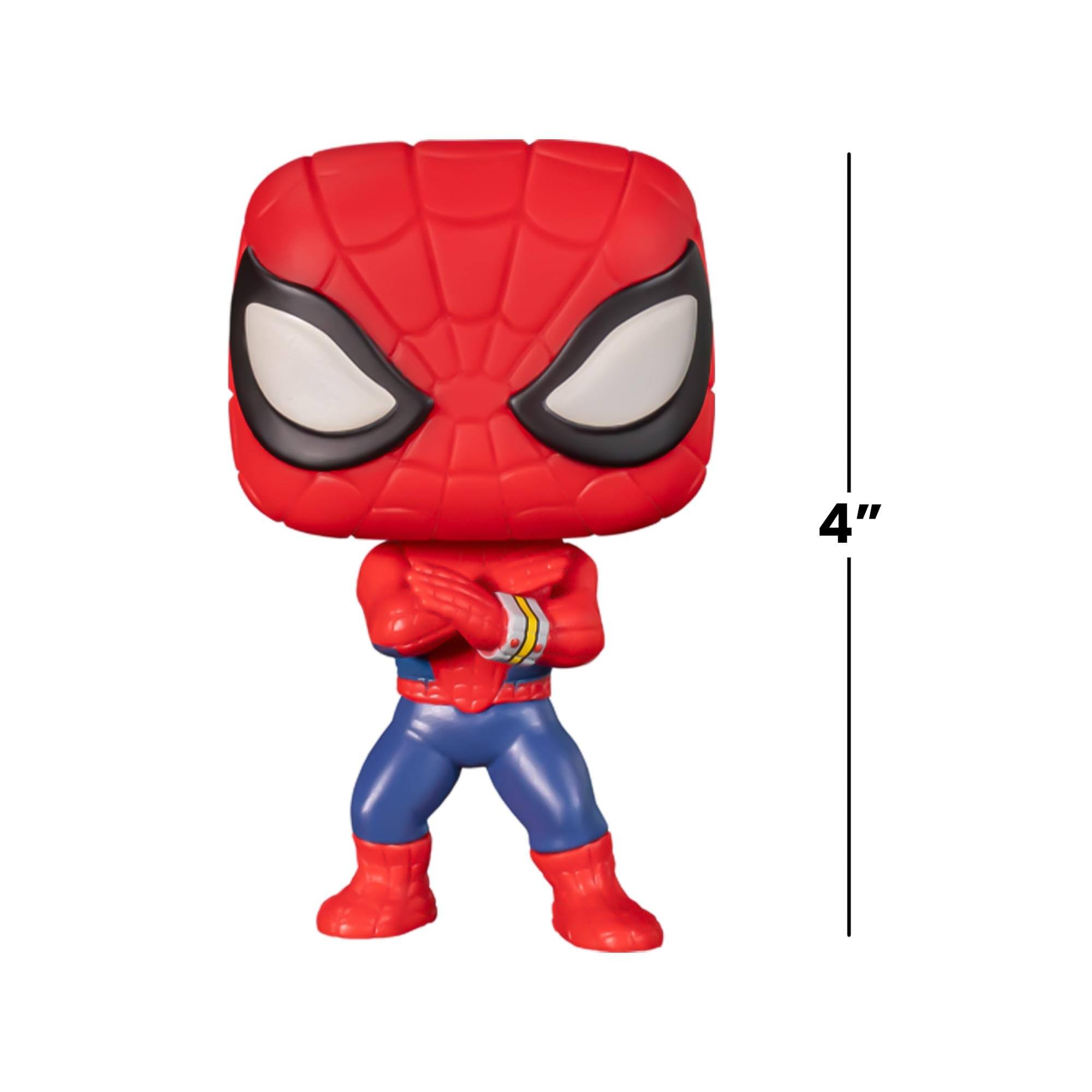 Alt View 3. Marvel - Marvel Funko POP Vinyl Figure | Spider-Man Japanese TV Series - Red.