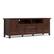 Front. Simpli Home - Amherst 72 inch Wide TV Media Stand - Russet Brown.
