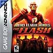 Front Detail. Justice League Heroes: The Flash - Game Boy Advance.