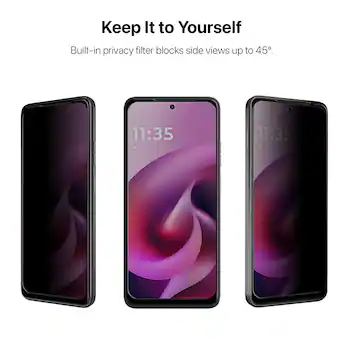 3 Stuks Gehard Glas Voor Motorola Moto G55 5G - 9H Hardheid - Krasbestendig - Vingerafdrukvrij - HD Helderheid