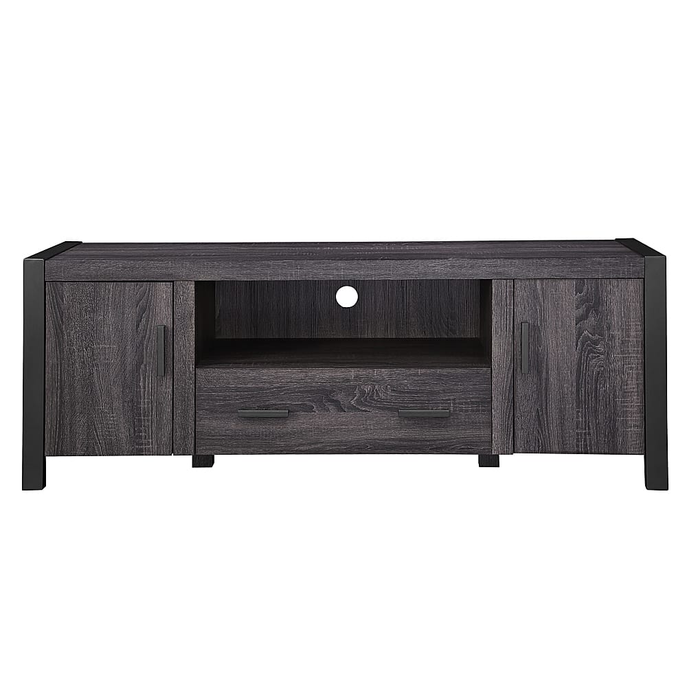 Walker Edison – Urban Modern Storage TV Stand for Most Flat-Panel TV’s up to 65″ – Charcoal Sansujyuku sansujyuku.com