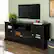 Alt View 17. Walker Edison - Transitional 70" TV Cabinet for Most TVs Up to 80" - Black.