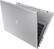 Alt View Standard 2. HP - EliteBook 14" Laptop - 4GB Memory - 320GB Hard Drive - Magnesium-Platinum.