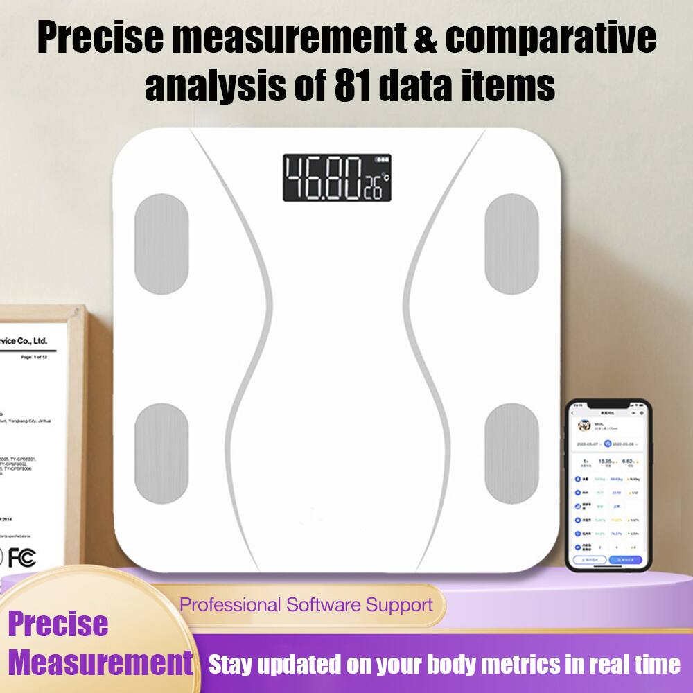 Precise measurement & comparative analysis of 81 data items

UC 4680 26 vice Co. Ltd. ~O - PEAmER - Promran - - 15.05 S.80 | FC

Professional Software Support

Precise Measurement

Stay updated on your body metrics in real time