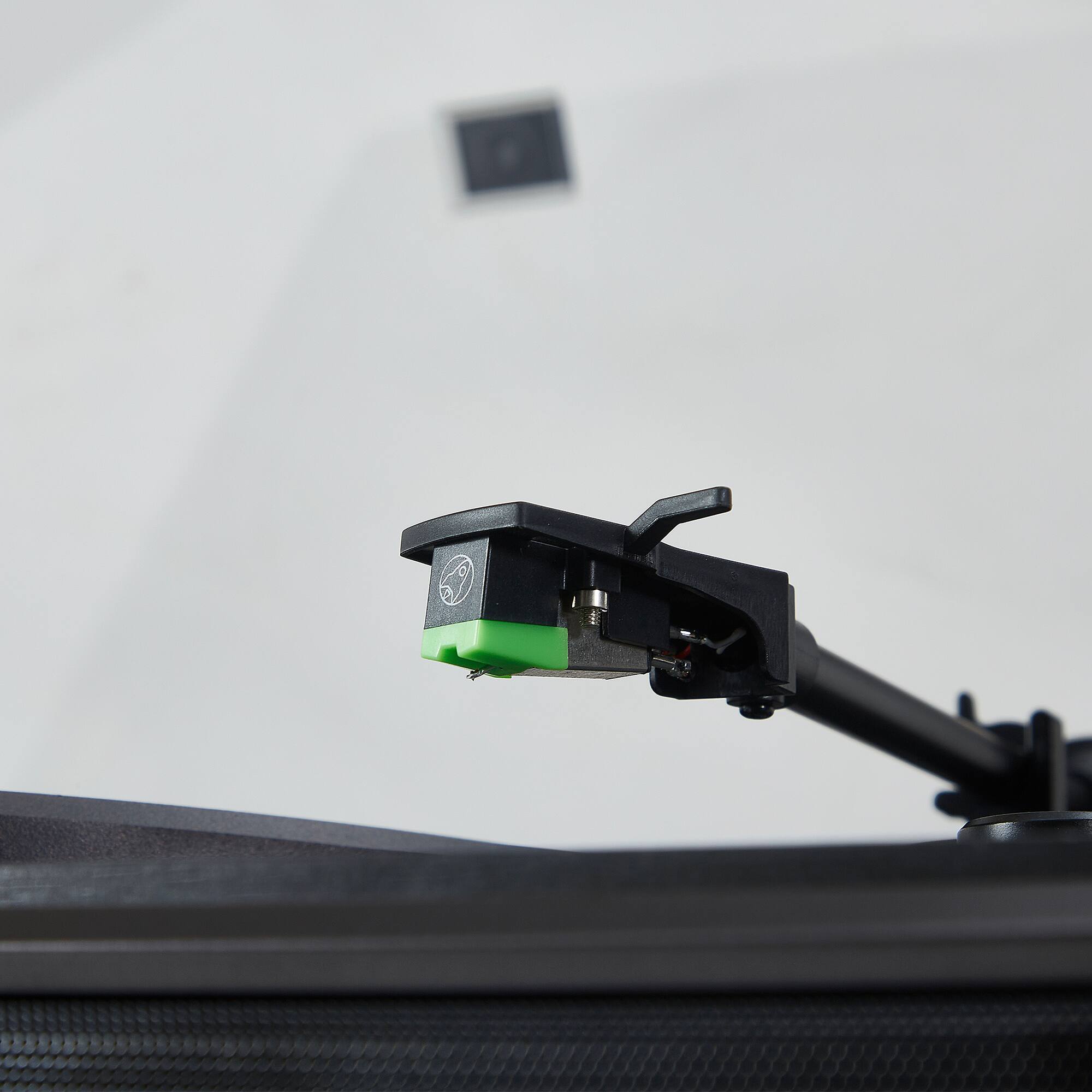 Alt View 2. Arkrocket - Arkrocket Huygens Bluetooth Turntable with Built-in Speakers (Black) - Black.