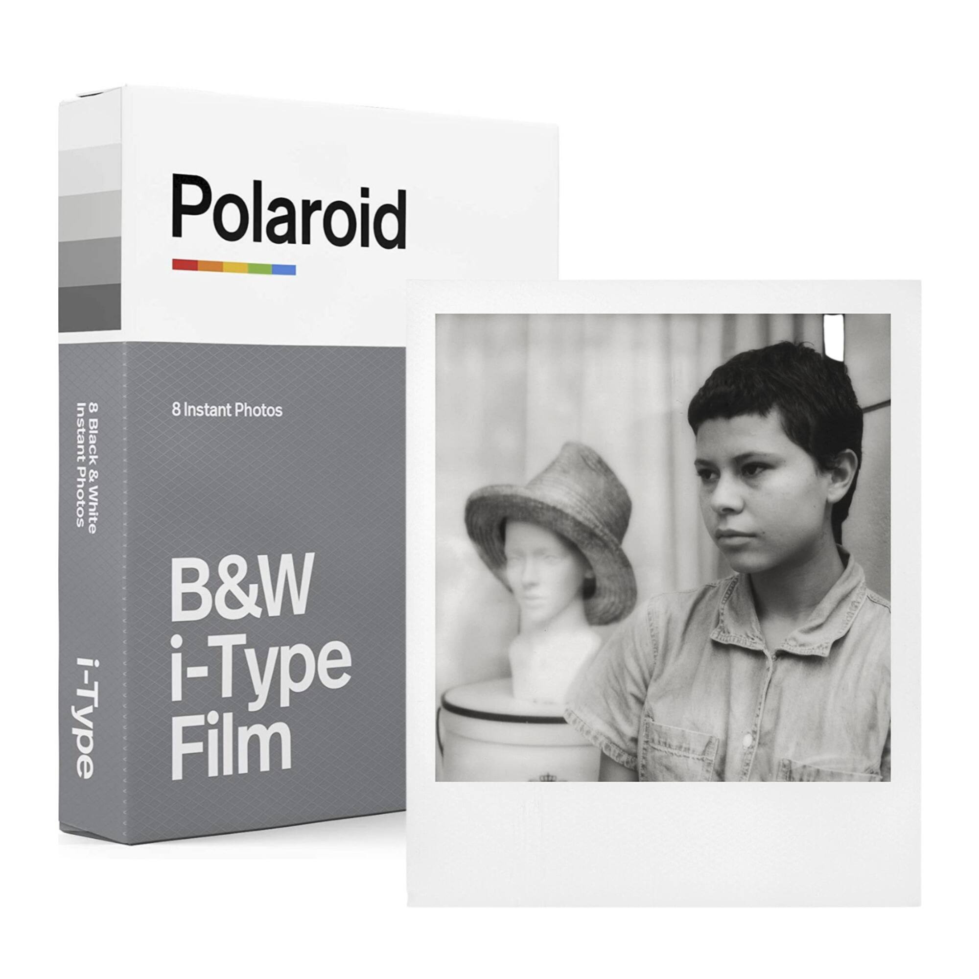 Polaroid  
8 Instant Photos  
Black & White  
i-Type Film