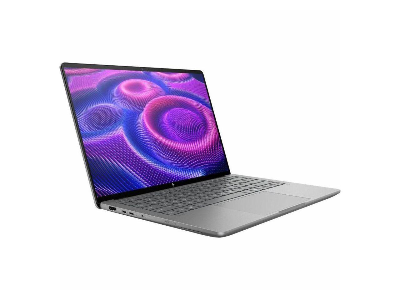 Alt View 2. HP - HP ZBook Ultra G1a 14" Copilot+ PC - Ryzen AI MAX 390 - 32GB RAM - 512GB SSD - Win 11 Pro - Meteor Silver.