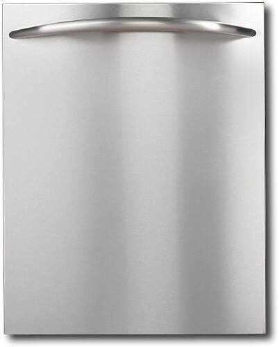 Front Standard. GE - Profile 24" Tall Tub Built-In Dishwasher - Stainless-Steel.