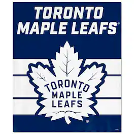 WinCraft - Toronto Maple Leafs Ultra Plush 50" x 60" Throw Blanket - Multicolor