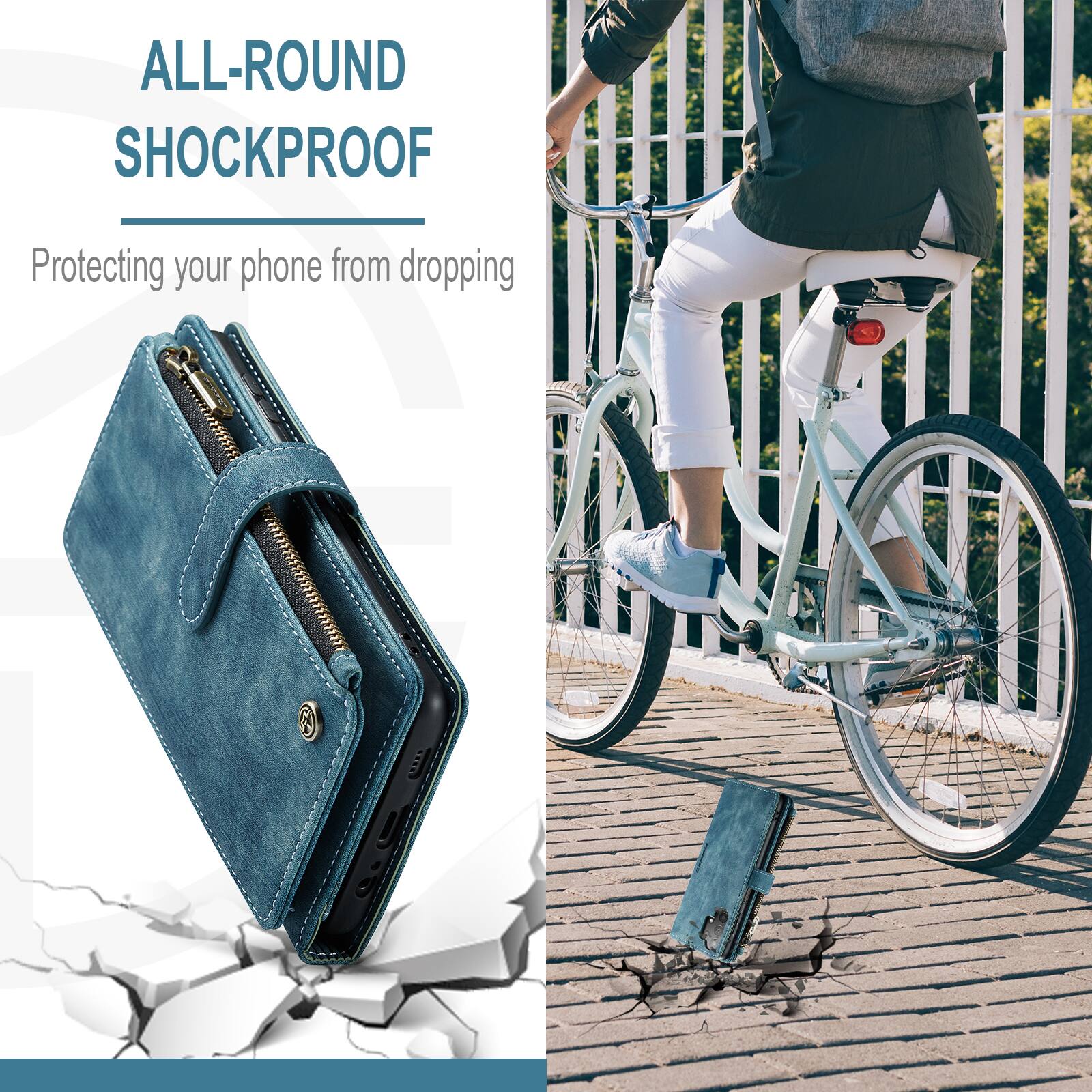 ALL-ROUND SHOCKPROOF  
Protecting your phone from dropping