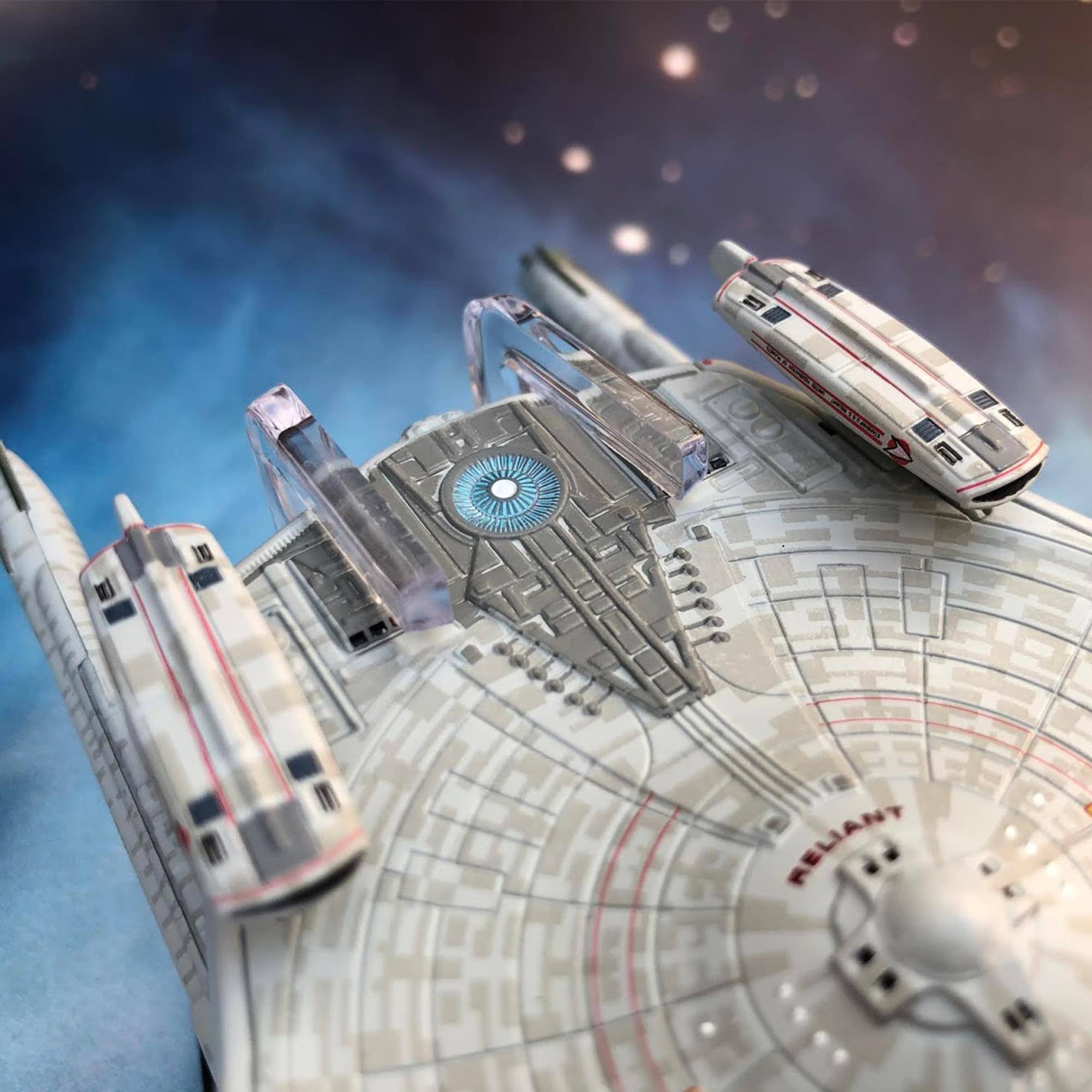 Alt View 4. Eaglemoss - Eaglemoss Star Trek Starship Replica | USS Reliant Concept - Multi-Colored.
