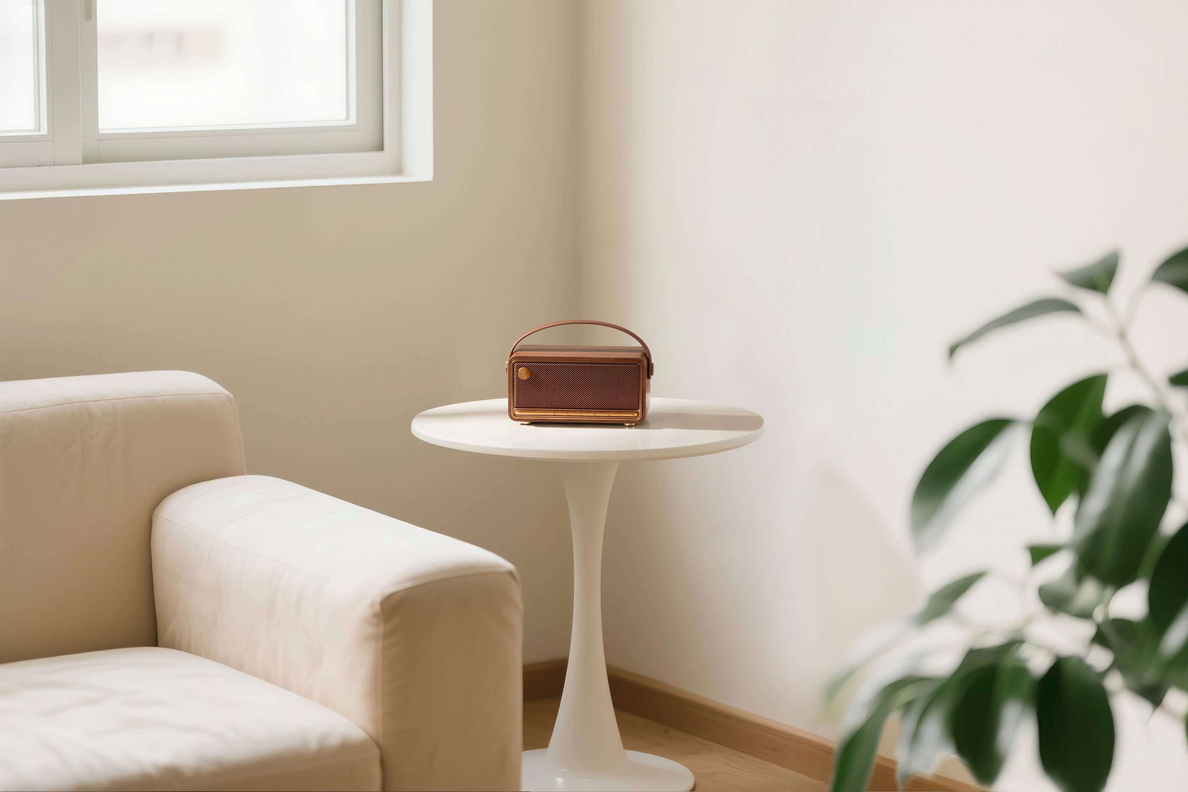 Alt View 8. Edifier - MP330 Portable Bluetooth Speaker - Brown.