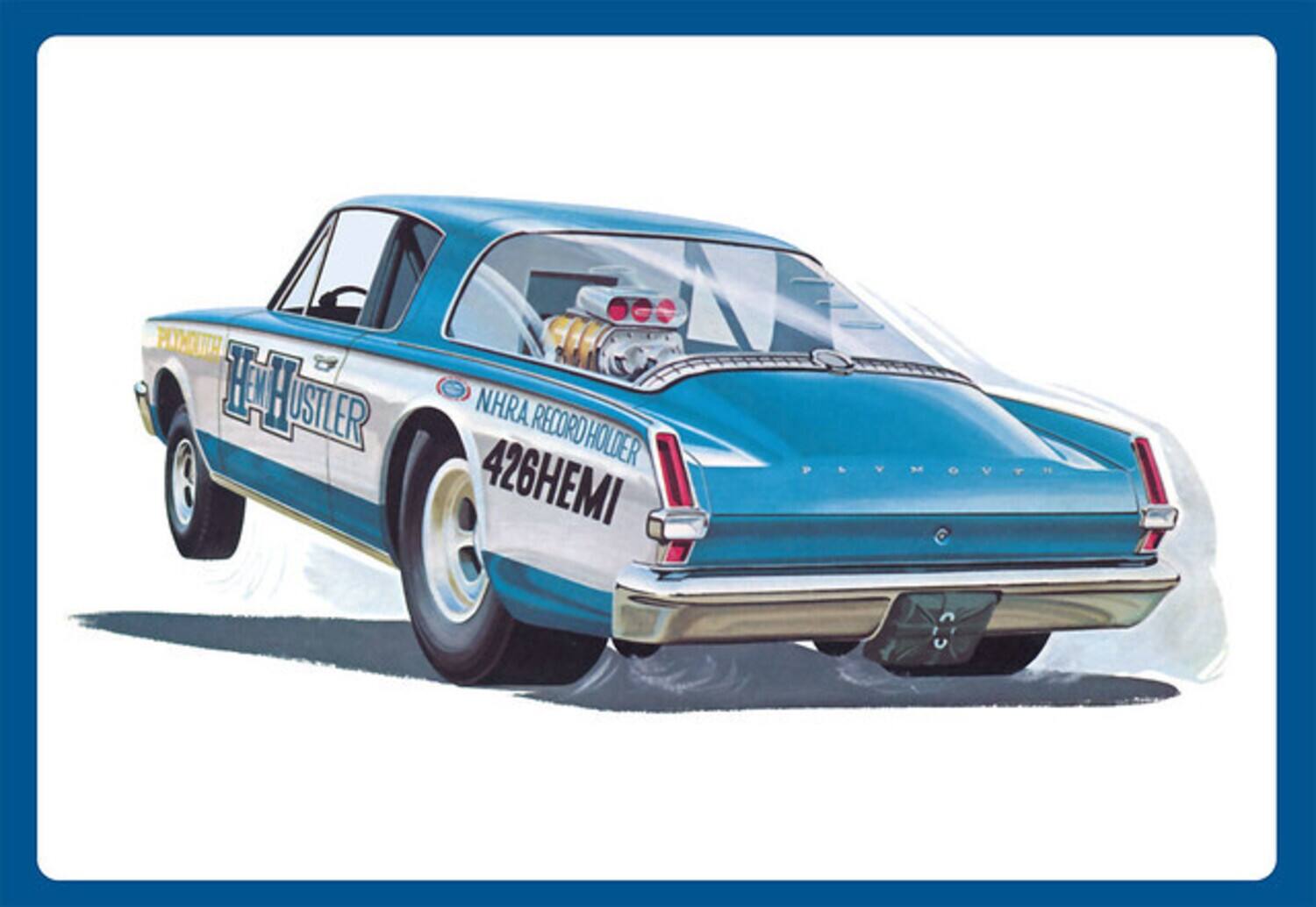 Hew Hustler  
NHRA Record Holder  
426 HEMI  
Plymouth
