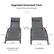 Upgraded Oversized Chair
Supportive for various physiques
STANDARD SIZE
63.7" x 25.2"
Sale on another page
VS
OVERSIZED
71.45" x 27.95"
