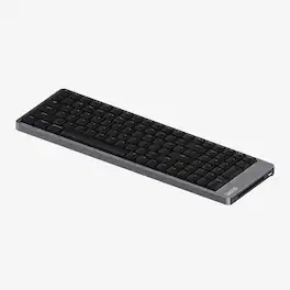 Lofree - Flow2 100-Key Triple-Mode Low-Profile Mechanical Keyboard with Pulse Tactile Switches - Black