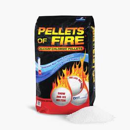 Dart - Pellets of Fire Calcium Chloride Ice and Snow Melt + Deicer - White