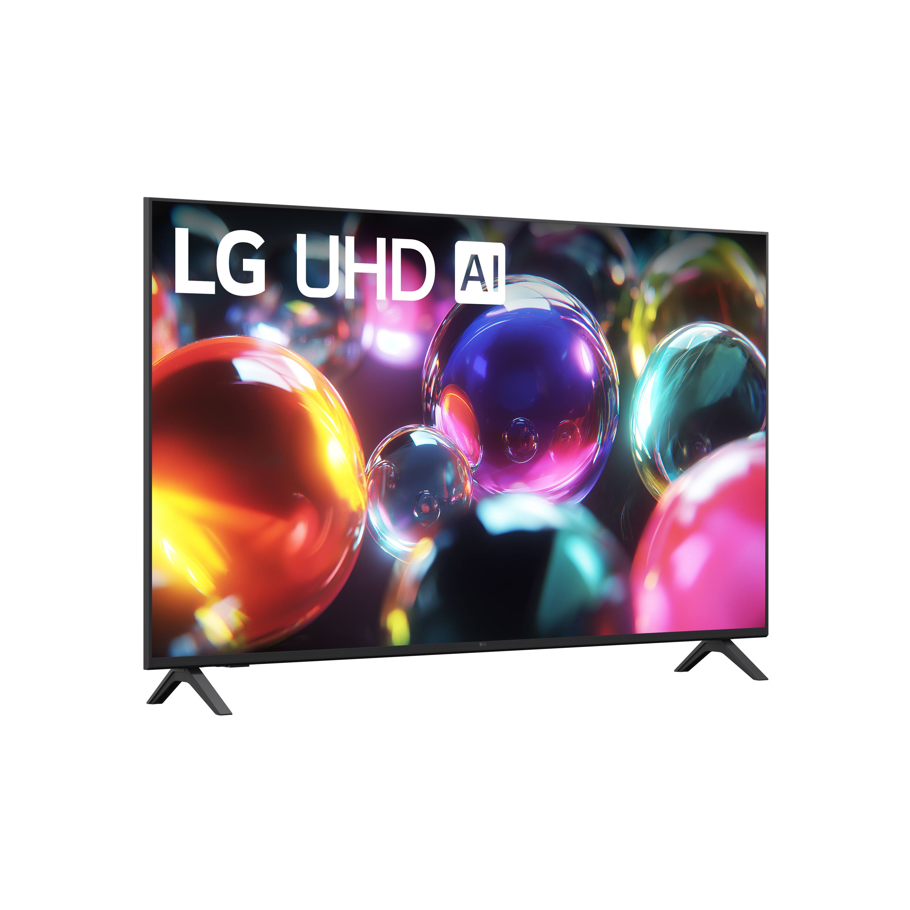 Back. LG - 55” Class UA7050 Series LED AI 4K UHD Smart webOS TV (2025).