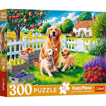 Easy Piece
MEADOW VALLEY
300 PUZZLE
Trefl
300 PUZZLE
Easy start to best puzzle adventure!
actual size