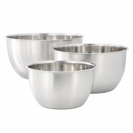 Oster - Foxgate 3 Piece Stainless Steel All Purpose Mixing Bowl Set