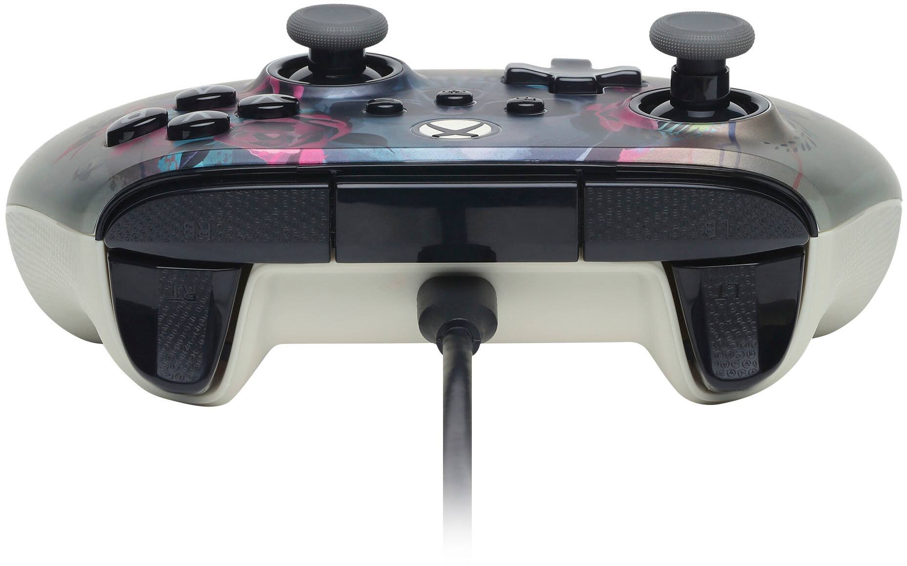 Alt View 14. PowerA - Advantage Plus Wired Controller for Xbox Series X|S - Bloom & Gloom.