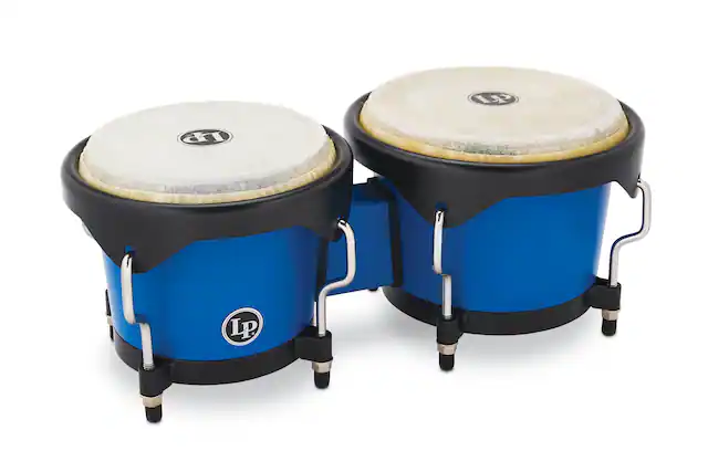 Front. Latin Percussion - Discovery 6-1/4" & 7-1/4" Bongos.