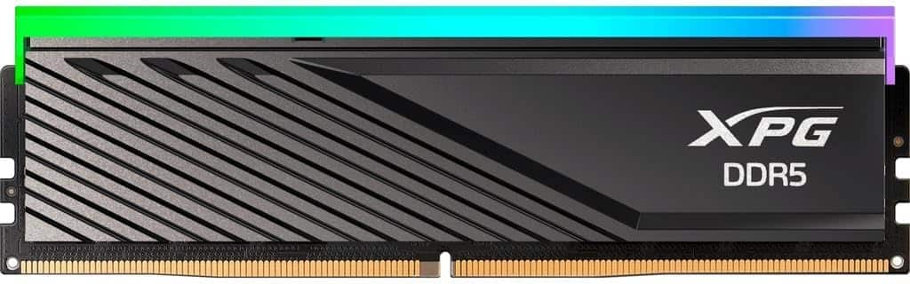 ADATA - XPG RAM Lancer Blade DDR5 8GB 6000MT/s 288-Pins UDIMM Desktop Memory Black RGB AX5U5600C468G-SLABTWH