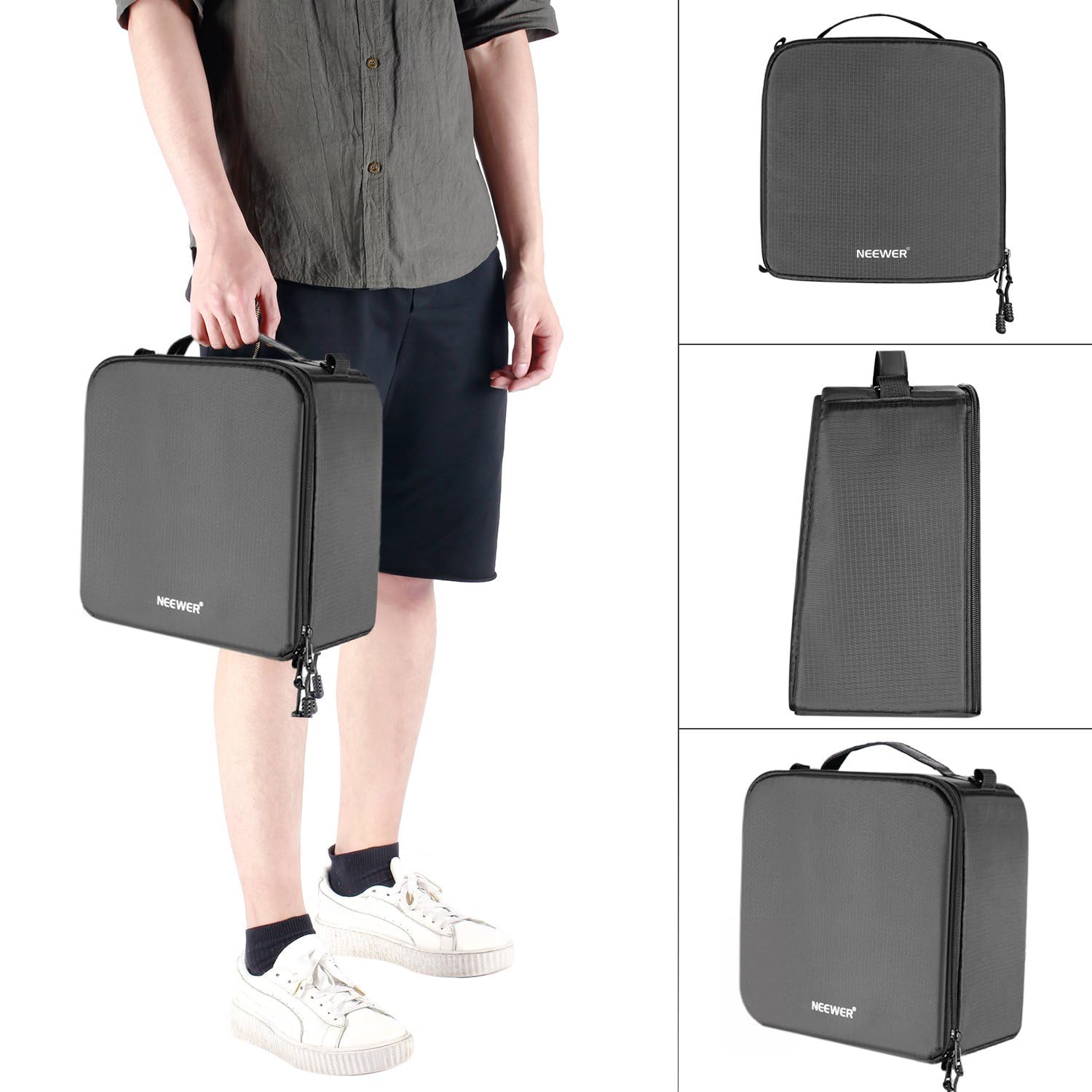 Neewer Flexible Camera Bag Insert Padded Organizer for DSLR