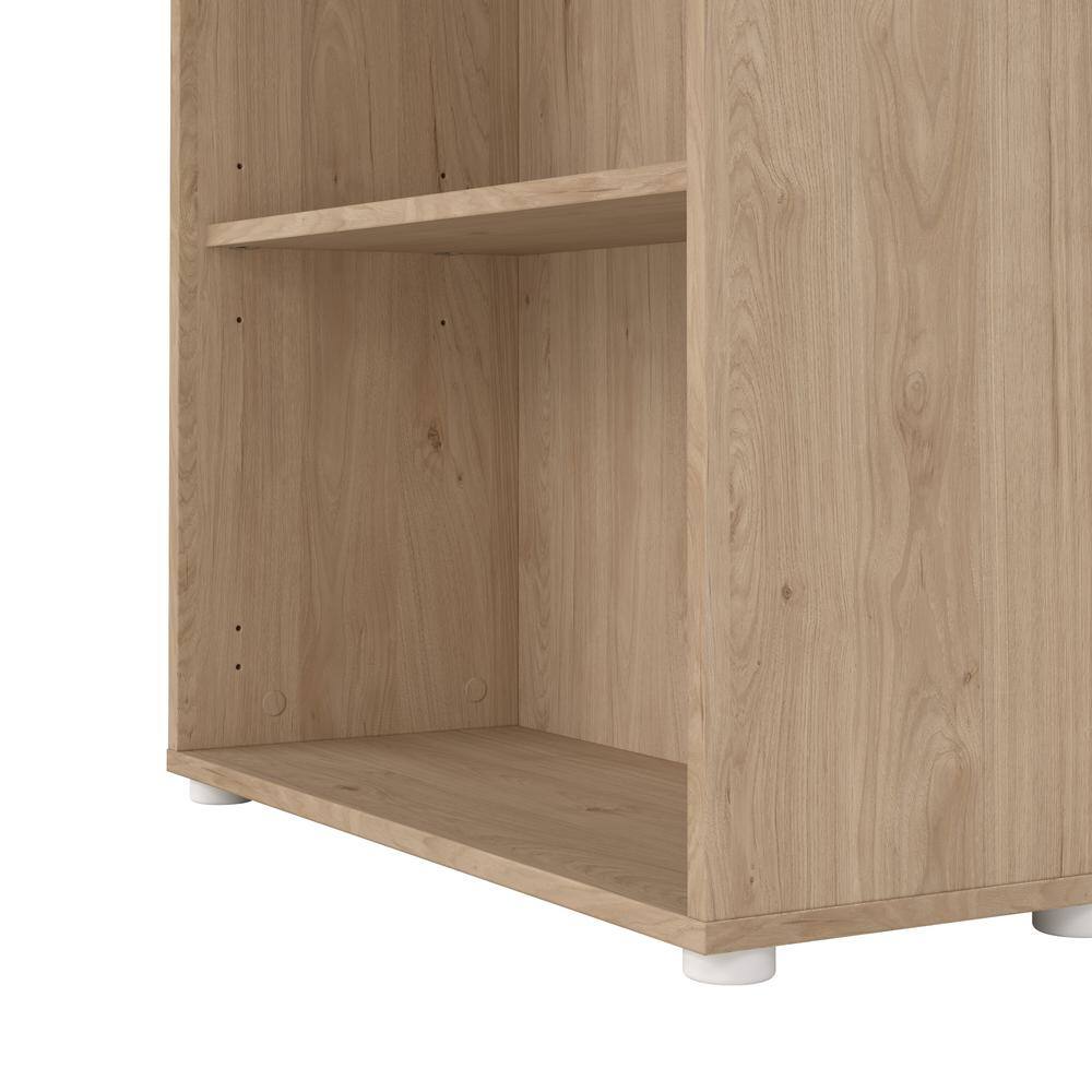 Alt View 1. Tvilum - Sign 6 Shelf Boockase, Home Office Storage, Jackson Hickory - Brown.