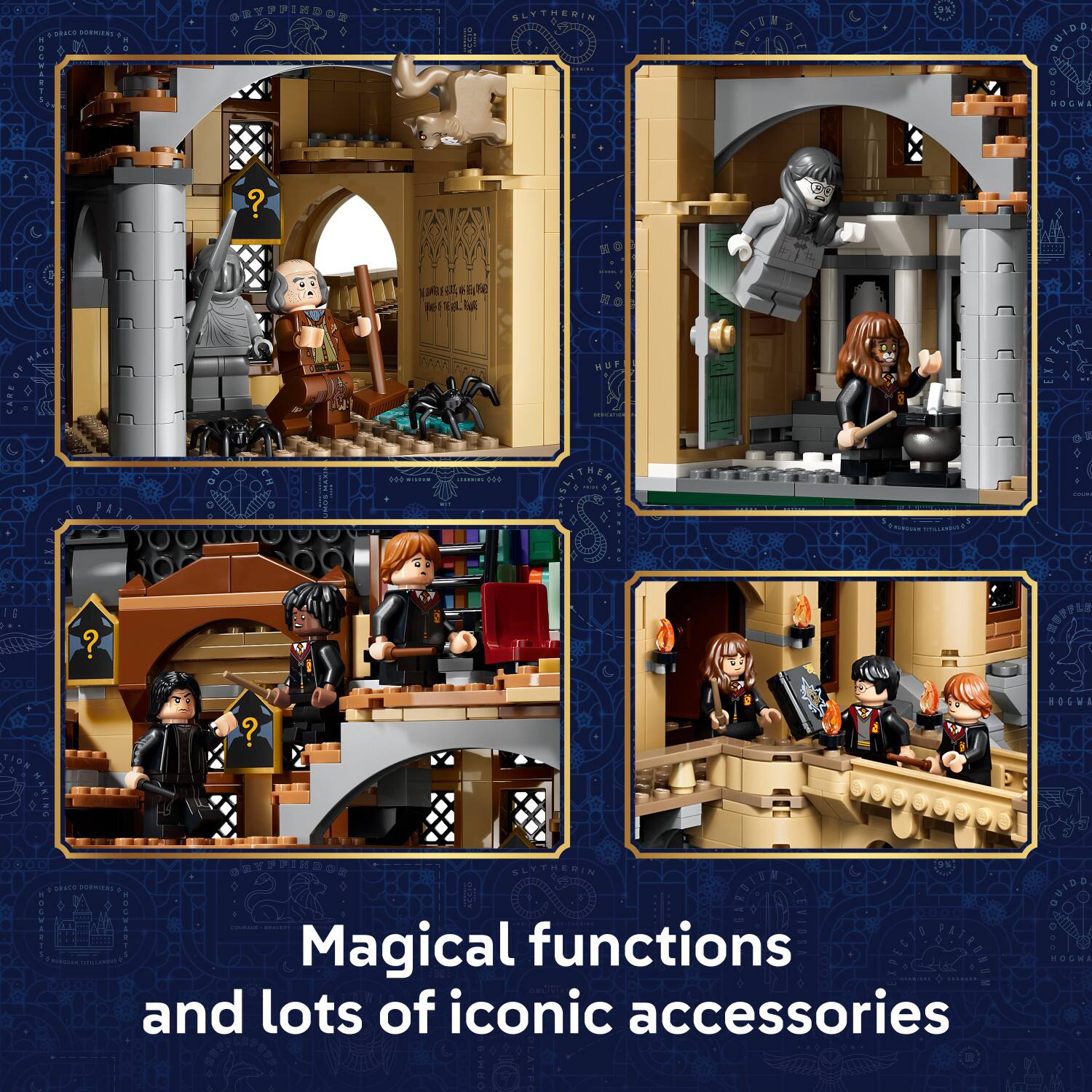 Magical functions and lots of iconic accessories