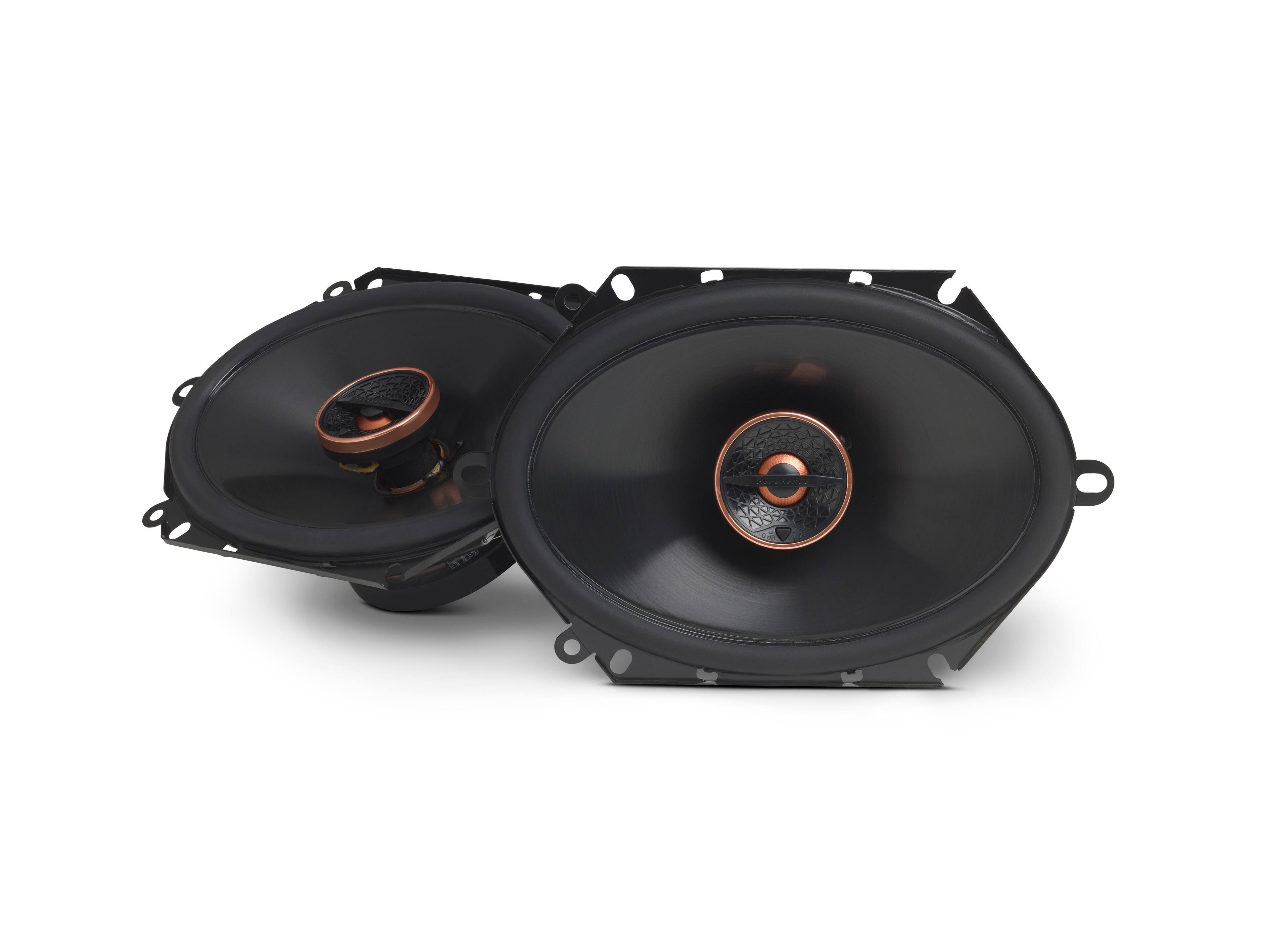 Infinity - REF-8632CFX Reference 6x8 Inch Two-way car audio speaker - Black/Gray