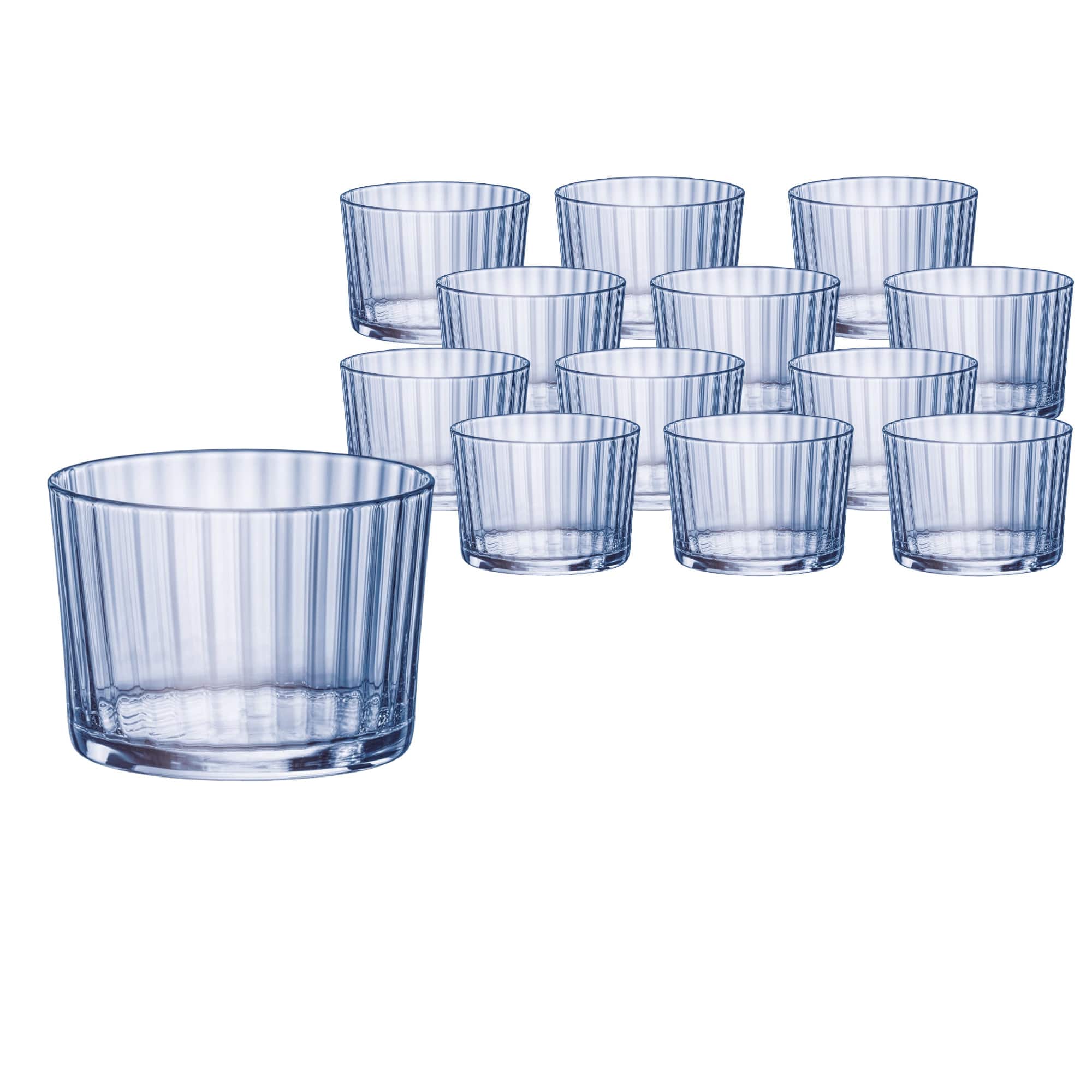 Bormioli Rocco - Rum Glasses Set of 12, Sapphire 7.25 Oz Tumblers - Blue price history on PriceWatchPro