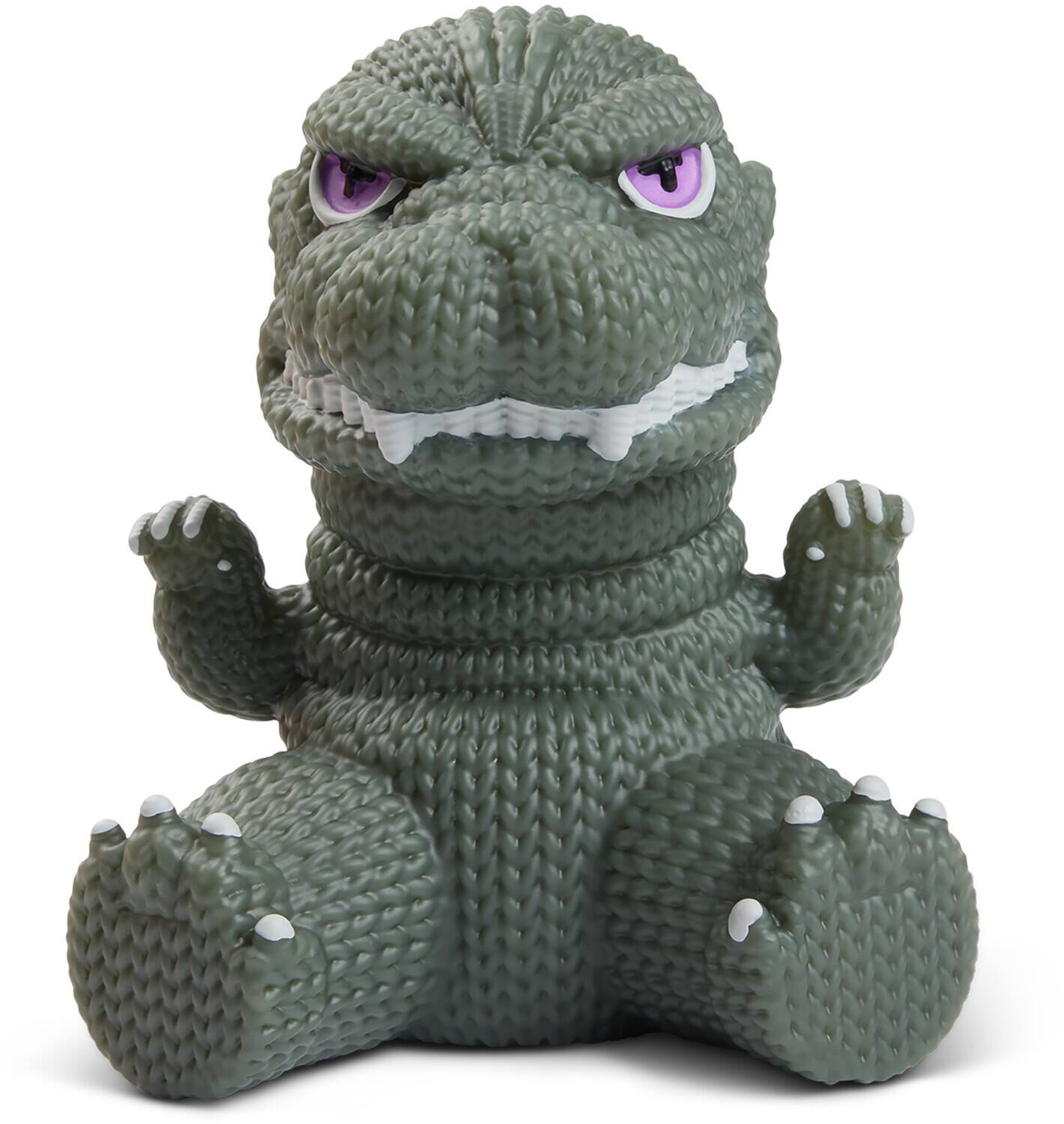 Front. Handmade by Robots - Handmade by Robots - Godzilla #380 (Metallic Purple and Green)   - COLLECTIBLES - Multicolor.
