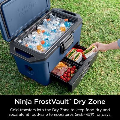 Ninja FrostVault 50qt Hard Cooler with Dry Zone Lakeshore