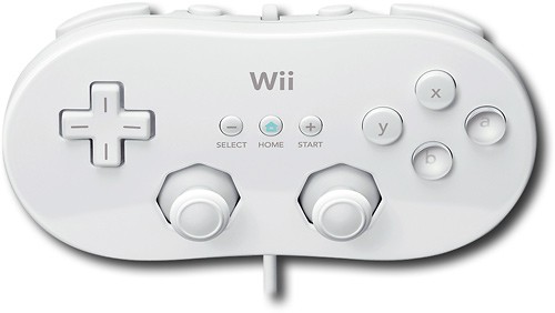 nintendo wii official classic controller